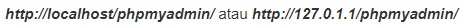 Link phpmyadmin