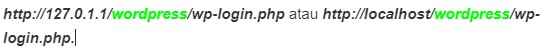 link wp admin